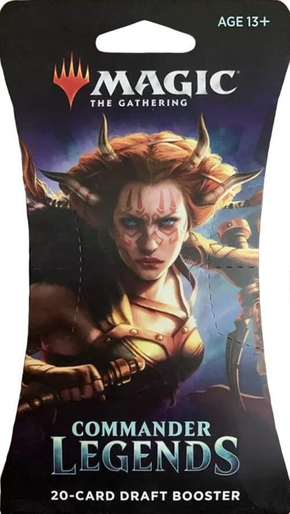Commander Legends - Sleeved Draft Booster Pack, Commander Legends P596366