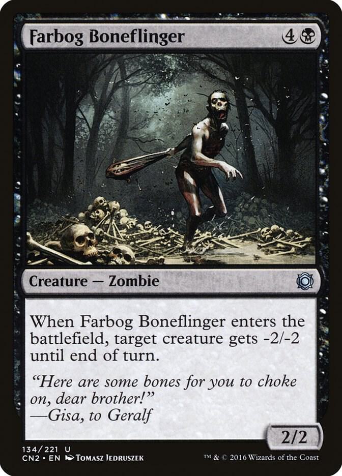 Farbog Boneflinger, Conspiracy: Take the Crown 134