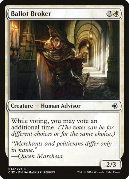 Ballot Broker, Conspiracy: Take the Crown 13