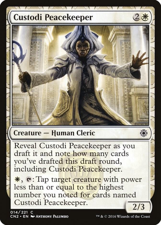 Custodi Peacekeeper, Conspiracy: Take the Crown 14
