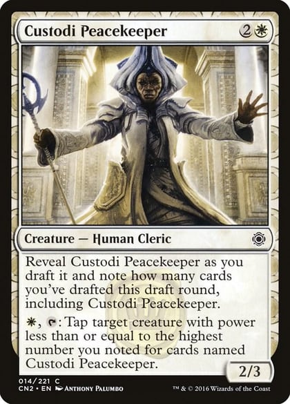 Custodi Peacekeeper, Conspiracy: Take the Crown 14
