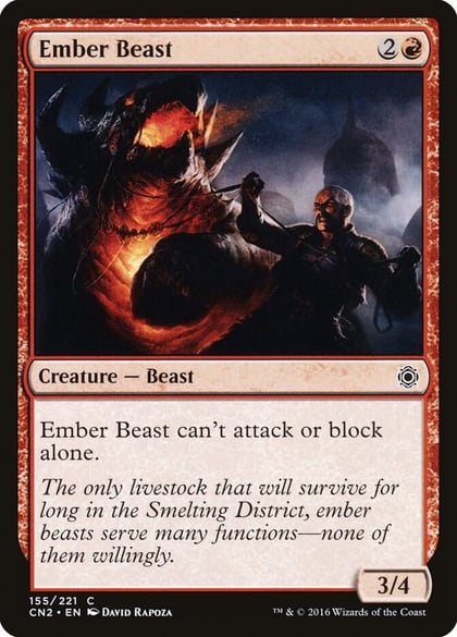 Ember Beast, Conspiracy: Take the Crown 155