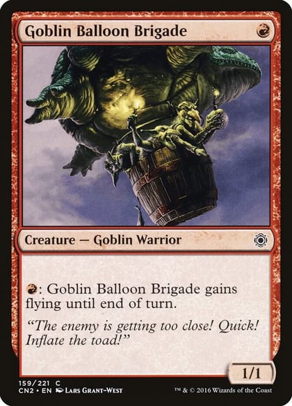 Goblin Balloon Brigade, Conspiracy: Take the Crown 159