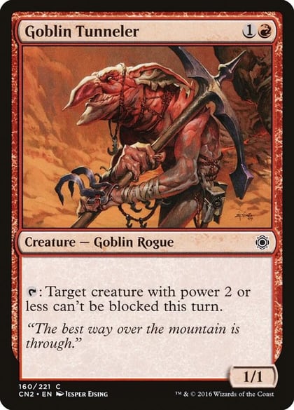 Goblin Tunneler, Conspiracy: Take the Crown 160
