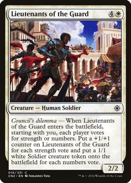 Lieutenants of the Guard, Conspiracy: Take the Crown 16