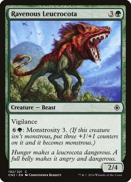 Ravenous Leucrocota, Conspiracy: Take the Crown 192