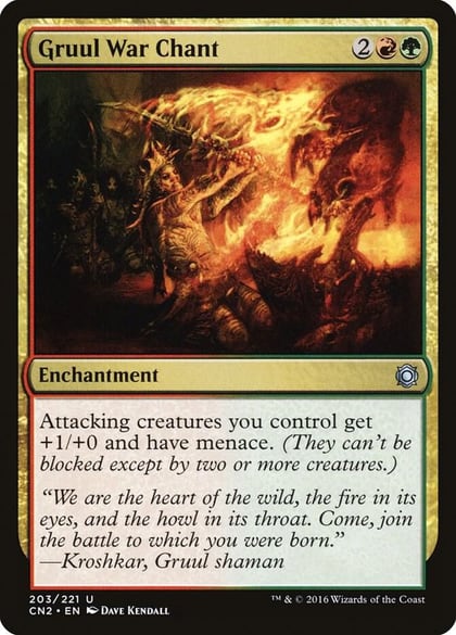 Gruul War Chant, Conspiracy: Take the Crown 203