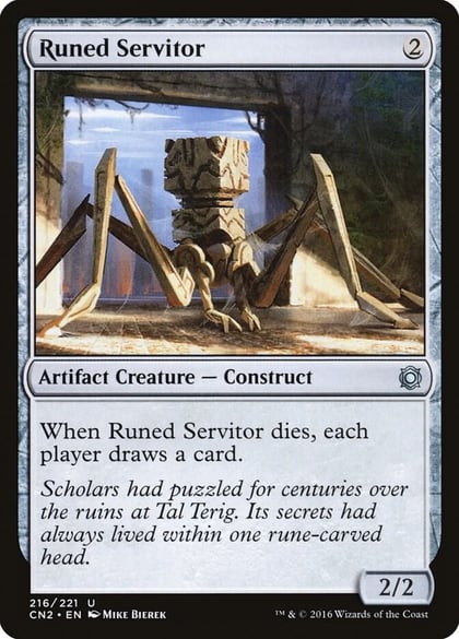 Runed Servitor, Conspiracy: Take the Crown 216