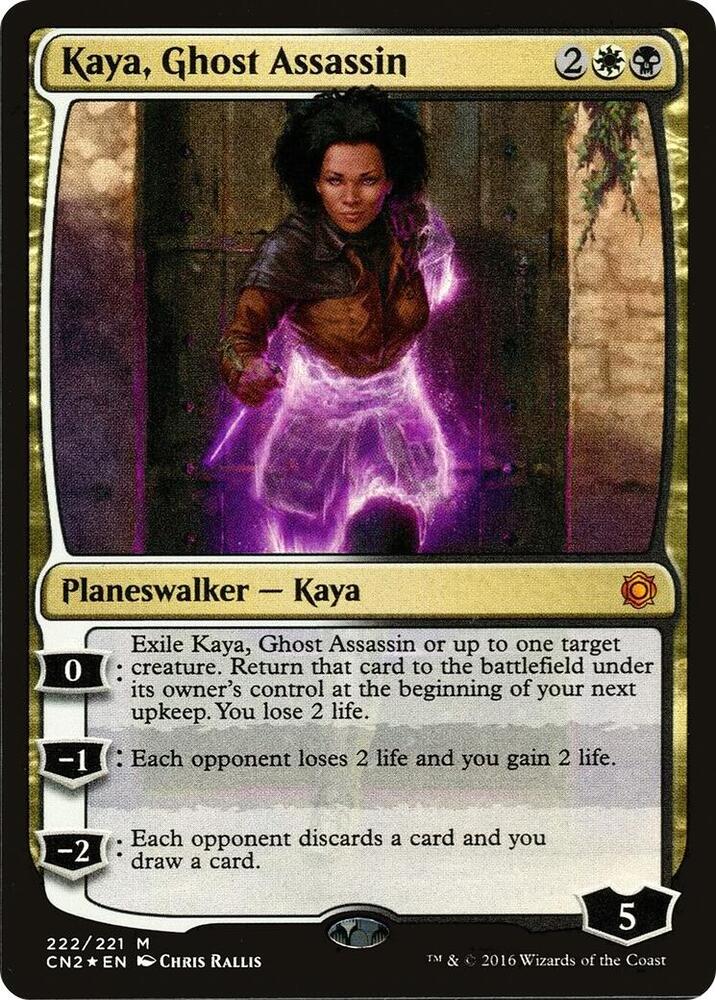 Kaya, Ghost Assassin (Alternate Art Foil), Conspiracy: Take the Crown 222