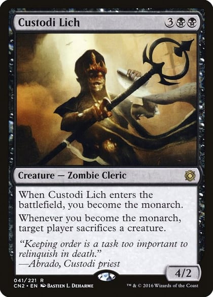 Custodi Lich, Conspiracy: Take the Crown 41