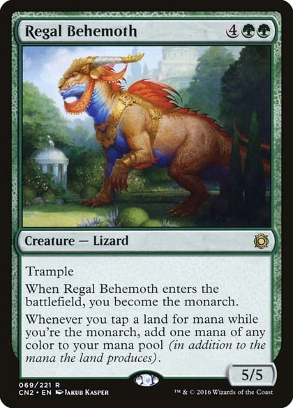 Regal Behemoth, Conspiracy: Take the Crown 69
