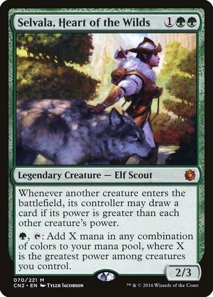 Selvala, Heart of the Wilds, Conspiracy: Take the Crown 70