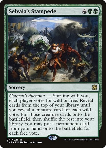 Selvala's Stampede, Conspiracy: Take the Crown 71