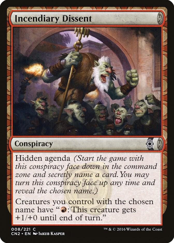 Incendiary Dissent, Conspiracy: Take the Crown 8