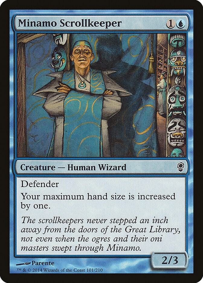 Minamo Scrollkeeper, Conspiracy 101