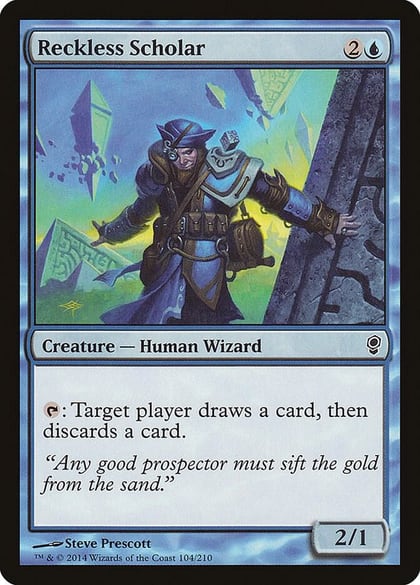 Reckless Scholar, Conspiracy 104