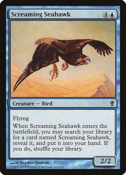 Screaming Seahawk, Conspiracy 105
