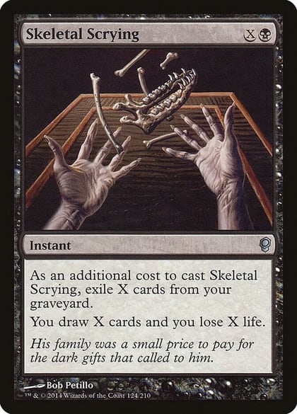 Skeletal Scrying, Conspiracy 124
