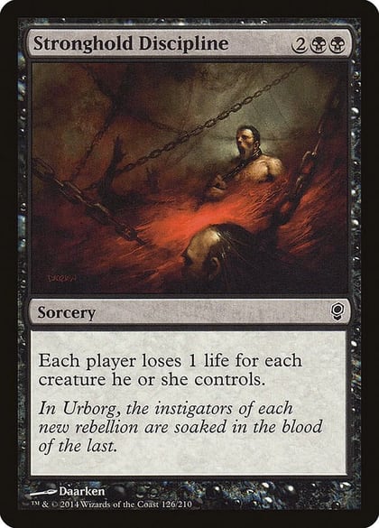 Stronghold Discipline, Conspiracy 126