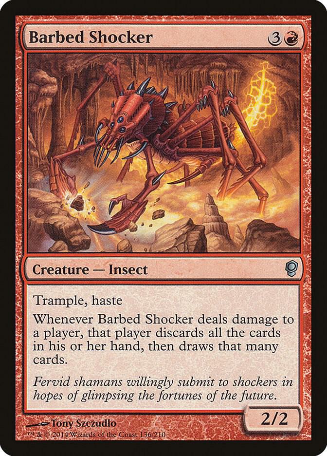 Barbed Shocker, Conspiracy 136