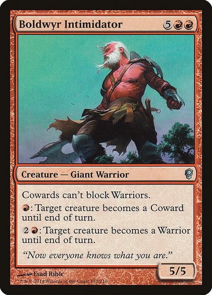 Boldwyr Intimidator, Conspiracy 137