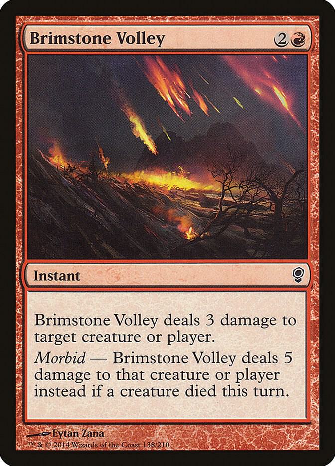 Brimstone Volley, Conspiracy 138