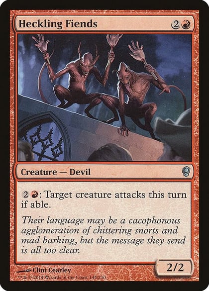 Heckling Fiends, Conspiracy 145