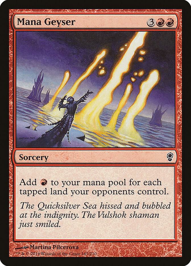 Mana Geyser, Conspiracy 147
