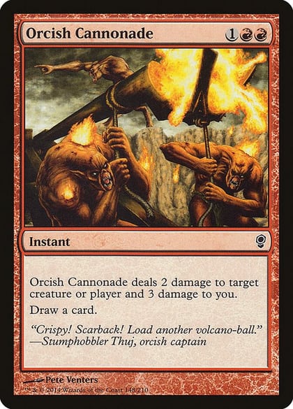Orcish Cannonade, Conspiracy 148