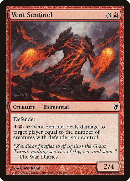Vent Sentinel, Conspiracy 156