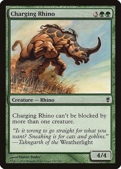 Charging Rhino, Conspiracy 159