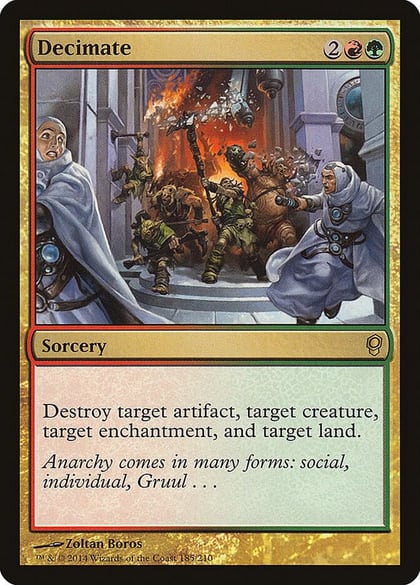 Decimate, Conspiracy 185