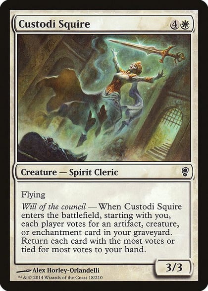 Custodi Squire, Conspiracy 18