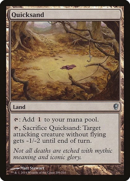 Quicksand, Conspiracy 209