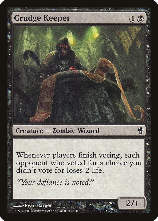 Grudge Keeper, Conspiracy 28