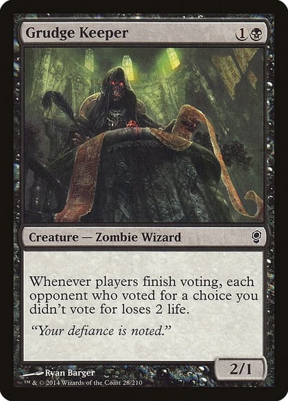 Grudge Keeper, Conspiracy 28