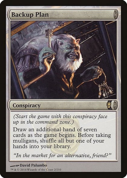 Backup Plan, Conspiracy 2