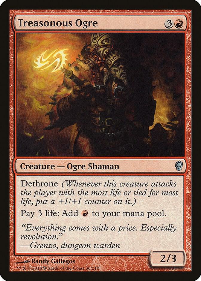 Treasonous Ogre, Conspiracy 36