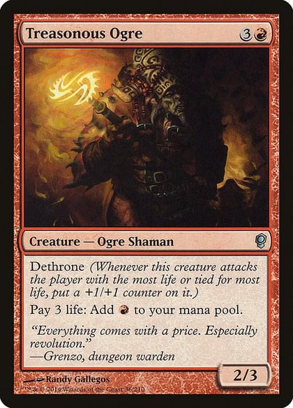 Treasonous Ogre, Conspiracy 36
