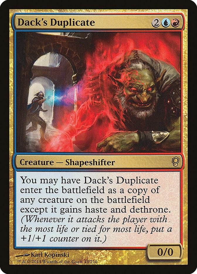 Dack's Duplicate, Conspiracy 43