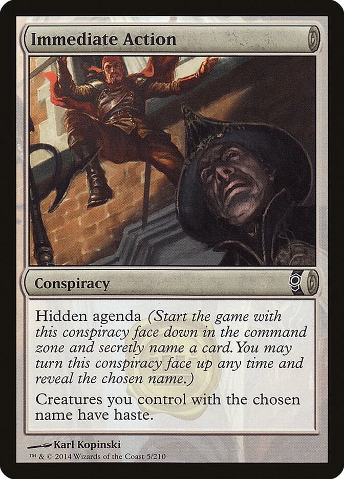 Immediate Action, Conspiracy 5