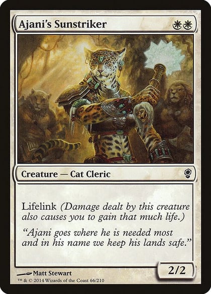 Ajani's Sunstriker, Conspiracy 66