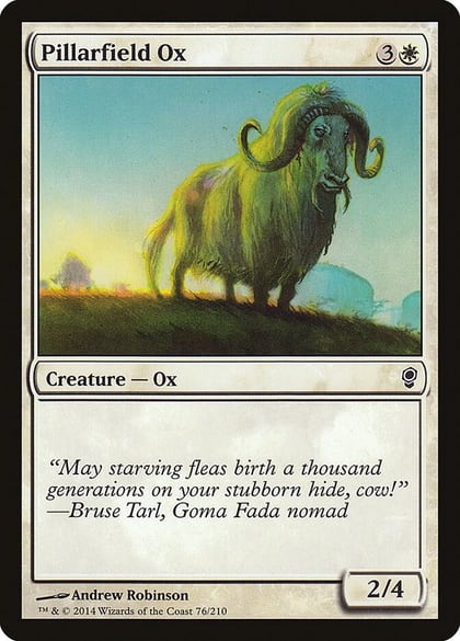 Pillarfield Ox, Conspiracy 76