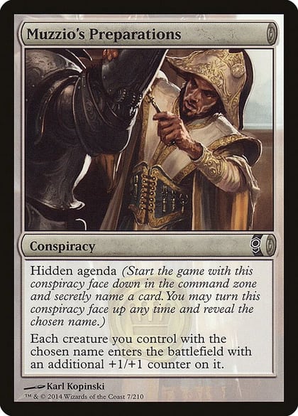 Muzzio's Preparations, Conspiracy 7