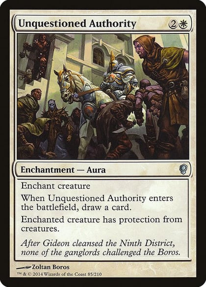 Unquestioned Authority, Conspiracy 85