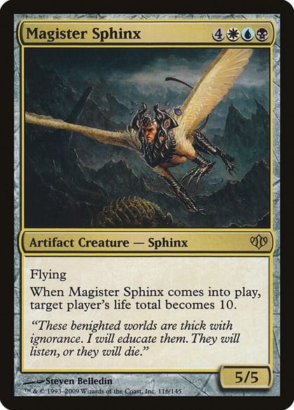 Magister Sphinx, Conflux 116