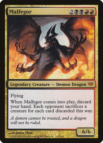 Malfegor, Conflux 117