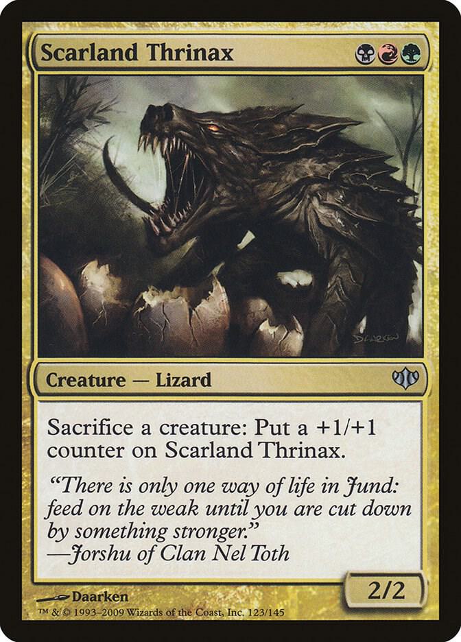 Scarland Thrinax, Conflux 123