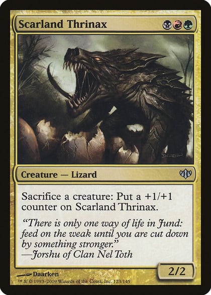 Scarland Thrinax, Conflux 123