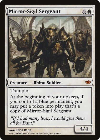 Mirror-Sigil Sergeant, Conflux 12